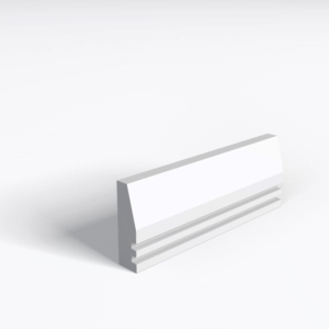 Splay and 2 Square Grooves Architrave